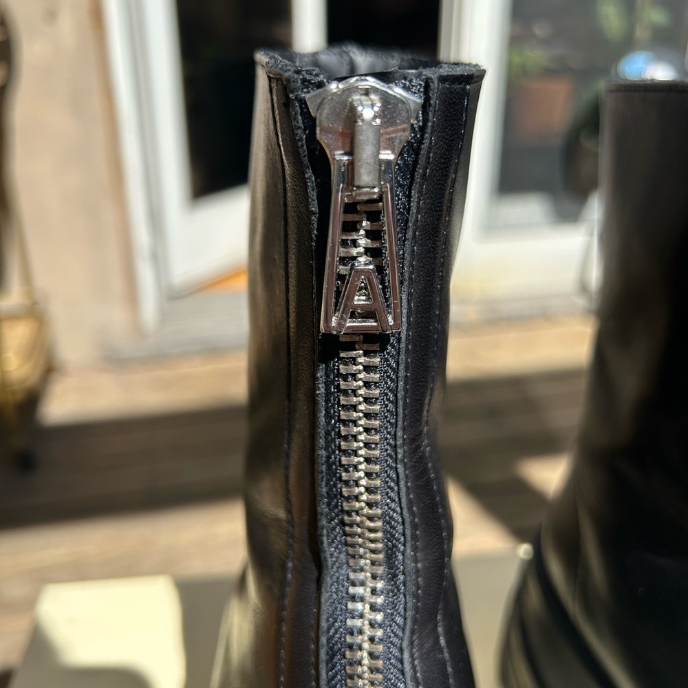 Axel Arigato Blyde Platform Leather Ankle boots - Picture 9 of 16